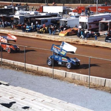 #23 Frankie Kerr @ Hagerstown (MD) Speedway Feb 23rd 1997