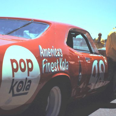 #48 James Hylton #24 Cecil Gordon 1972 Motor State 400 @ Michigan