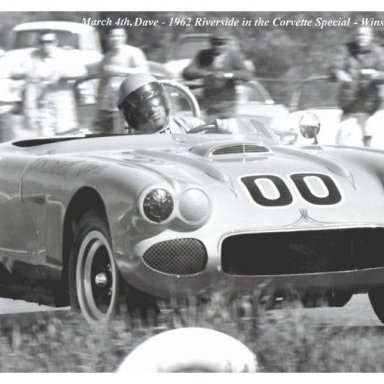 1962 Riverside - Dave MacDonald in Corvette Special