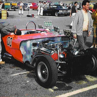 1962 Corvette - Dave MacDonald at Riverside Raceway