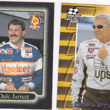 DALE JARRETT THEN & NOW