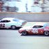 #92 Larry Smith #48 James Hylton 1972 Yankee 400 @ Michigan