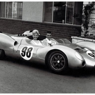 1963 King Cobra - Dave MacDonald & 1960's Trophy Queen Marilyn Fox