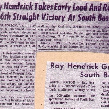 Ray Hendrick-Roy Hendrick Collection-Given to Andy Towler Thanks Roy-To Be put on no other Sites....