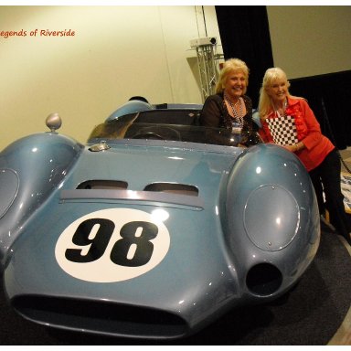 Shelby King Cobra - 1960's Trophy Queen Marilyn Fox & Sherry MacDonald