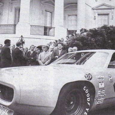 Richard Petty at White House