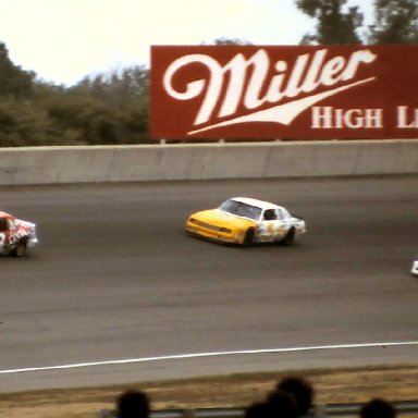 #9 Bill Elliott #5 Geoff Bodine #28 Davey Allison 1988 Miller High Life 400 @ Michiga n