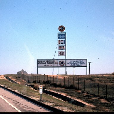 RIVERSIDE SIGN