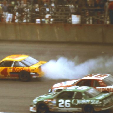 #4 Rick Wilson #68 Darrick Cope #26 Rickey Rudd 1988 Miller High life 400 @ Michigan