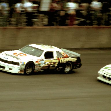 #28 Davey Allison #27 Rusty Wallace 1988 Miller High Lfe 400 @ Michigan