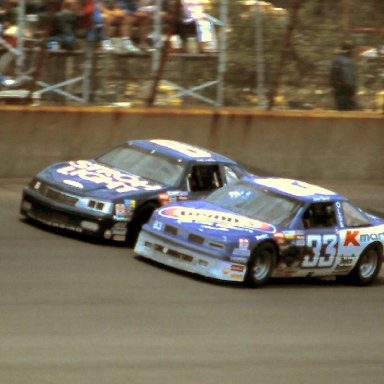 #83 Lake Speed #6 Mark Martin 1988 Miller High Life 400 @ Michigan