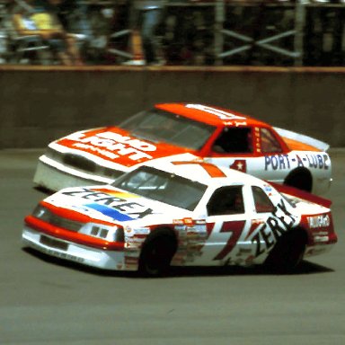 #7 Alan Kulwicki 1988 Miller High life 400 @ Michigan