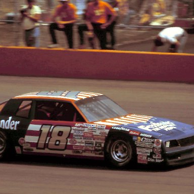 #18 Tommy Ellis  1986 Champion Spark Plug 400 @ Michigan