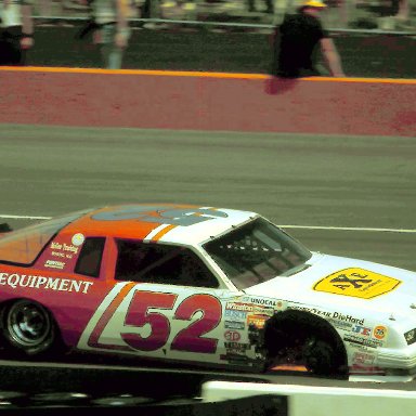 #52 Jimmy Means 1986 Champion Spark Plug 400 @ Michigan