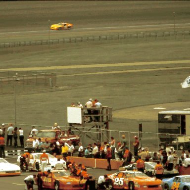 ASA #25 Jerry Churchill #24 Dave Jensen 1986 Pepsi Cola 250 @ Michigan