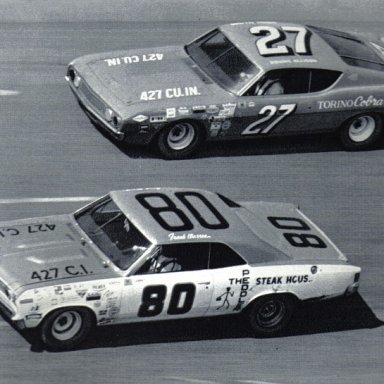 Donnie Allison and Frank Warren