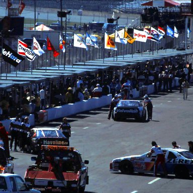 #7 Alan Kulwicki  1989 Bush Clash @ Daytona