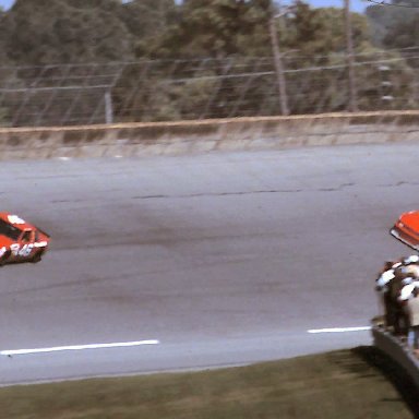 ARCA #46 Jimmy Spencer #40 Ben Hess 1989 @ Daytona