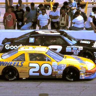 #20 Brett Hearn #3 Dale Earnhardt 1989 Speed Weeks @ Daytona