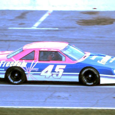 #45 Patty Moise 1989 Speed Weeks @ Daytona