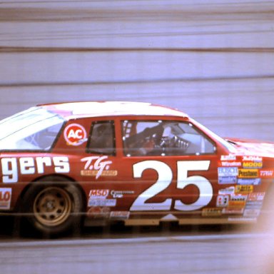 #25 Ken Schrader 1989 1st Twin 125 Qualifying Race @ Daytona