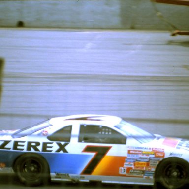 #7 Alan Kulwicki 1989 1st Twin 125 Qualifying Race @ Daytona