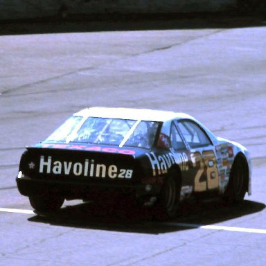 #28 Davy Allison 1989 2nd Qualifying Race @ Daytona