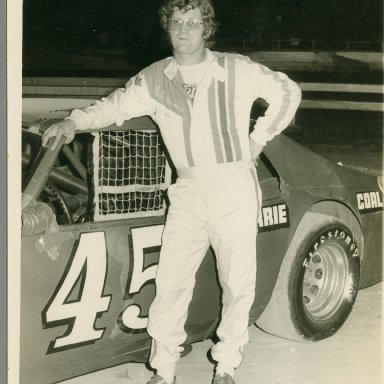 Butch Zervakis driving the Carrie Coal LMS