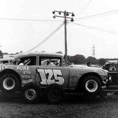 CHARLIE BINKLEY IN 1964 OR 65...LATE MODEL MODIFIED!