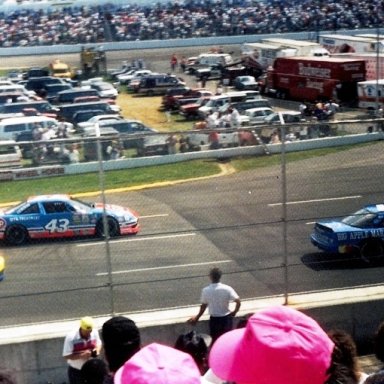1991 Goody's 500 - Dave Marcis(71) & Richard Petty(43)