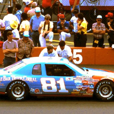 #81 Chet Phillip 1986 Miller American 400 @ Michigan