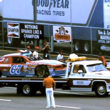 #67 Rick Baldwin   1986 Miller American 400 @ Michigan