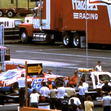 #67 Rick Baldwin    1986 Miller American 400 @ Michigan