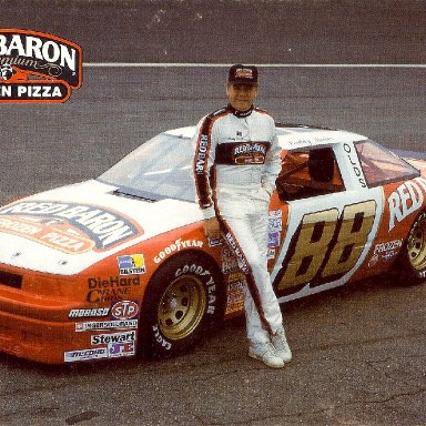 Buddy Baker 1988 Red Baron Pizza