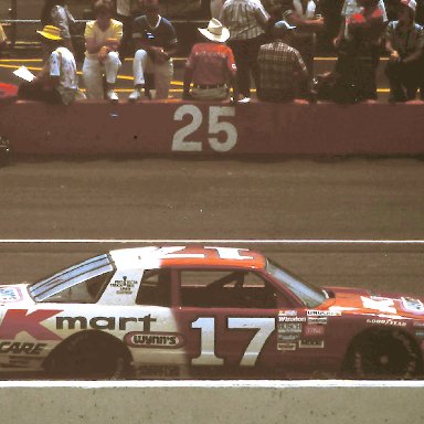 #17 Pancho Carter 1986 Miller American 400 @ Michigan