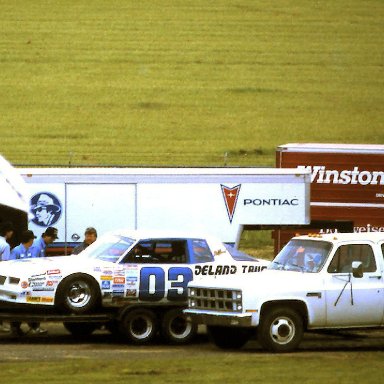 #03 Howard Mark 1986 Miller American 400 @ Michigan