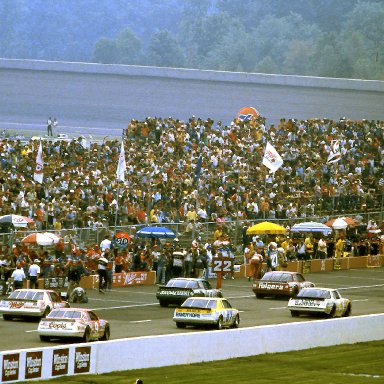 #25 Tim Richmond #55 Benny Parsons 1986 Miller American 400 @ Michigan