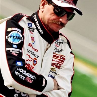 Very Rare Dale Earnhardt Photography by Tom Donoghue