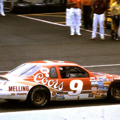 #9 Bill Elliott 1986 Miller American 400 @ Michigan