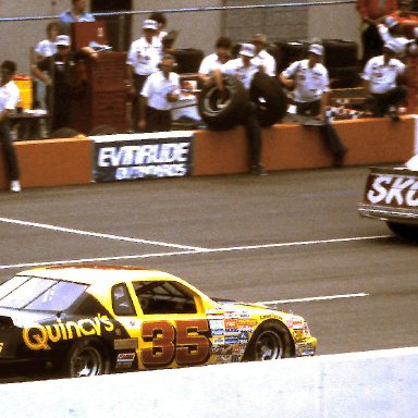 #35 Alan Kulwicki 1986 Miller American 400 @ Michigan