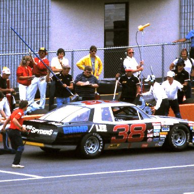 #38 Mike Laws 1986 Miller American 400 @ Michigan