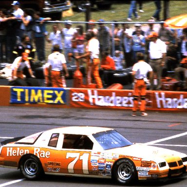#71 Dave Marcis 1986 Miller American 400 @ Michigan