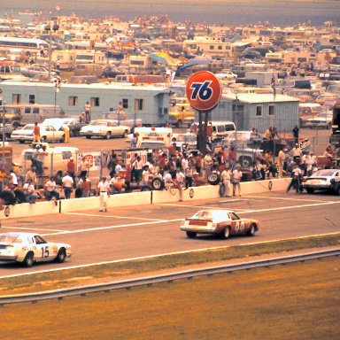 #44 Terry Labonte #15 Bobby Allison 1979 Gabriel 400 @ Michigan