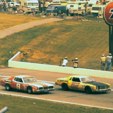 #52 Jimmy Means #9 Bill Elliott 1979 Gabriel 400 @ Michigan