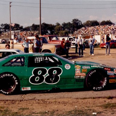 Mike Eddy's ASA ride at Berlin Raceway