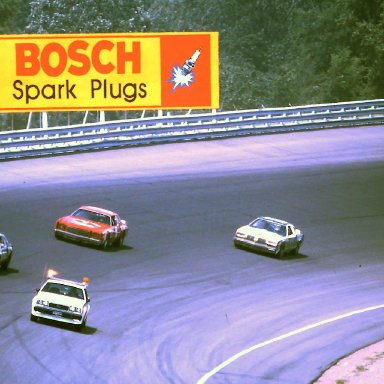 #28 Buddy Baker #1 Donnie Allison #11 Cale Yarborough #21 Neil Bonnett 1979 Gabriel 400 @ Michigan