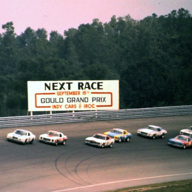 #15 Bobby Allison #44 Terry Labonte #21 Neil Bonnett 1979 Champion Spark Plug 400 @ Michigan