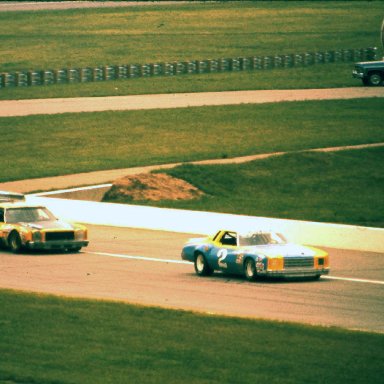 #2 David Pearson #48 James Hylton 1979 Champion Spark Plug 400 @ Michigan