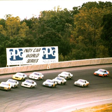 #27 Cale Yarborough 1982 Champion Spark Plug 400 @ Michigan