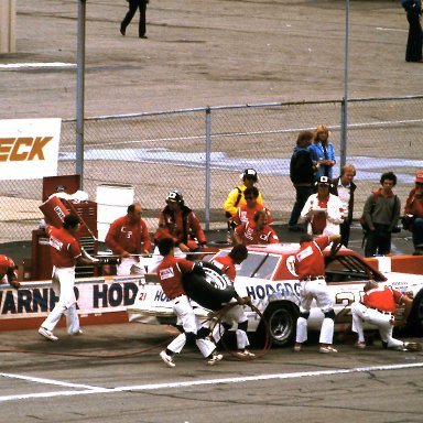 #21 Neil Bonnett 1982 Champion Spark Plug 400 @ Michigan